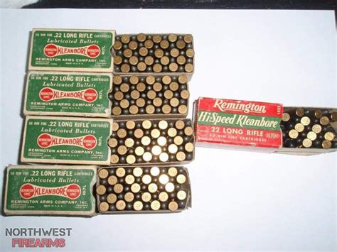 Vintage Collectable 22lr Ammo Kleanbore Remington Northwest