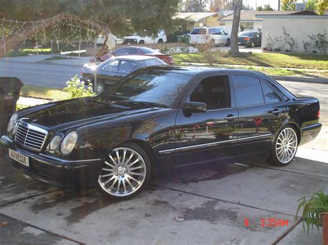 The owner has had it for 3 years. Mercedes-Benz E420 Sport W210 on Carlsson wheels | BENZTUNING