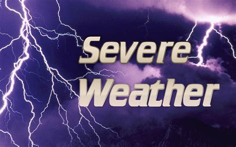 Amid Severe Weather Forecast Here Are Tips To Stay Safe News