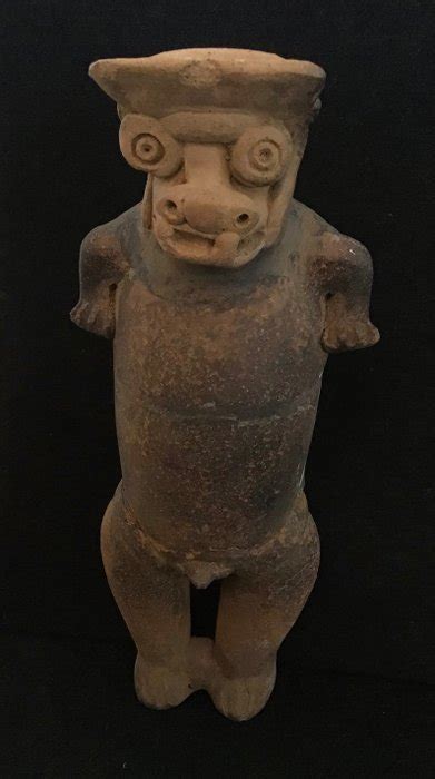 Tumaco La Tolita Pottery Standing Figure Of A Catawiki