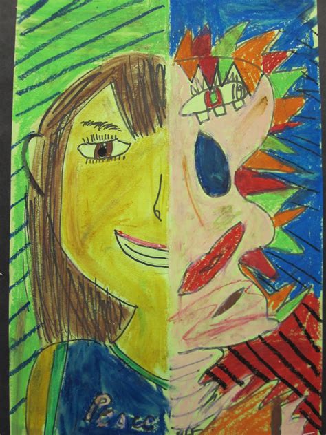 Think Create Art Picasso Faces Art Smart Beck Center Camp