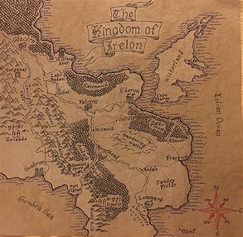 An Illustrated Guide To Making An Antique Looking Fantasy Map Props