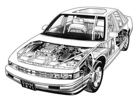 Oldsmobile Cutlass Coloring Pages Sketch Coloring Page