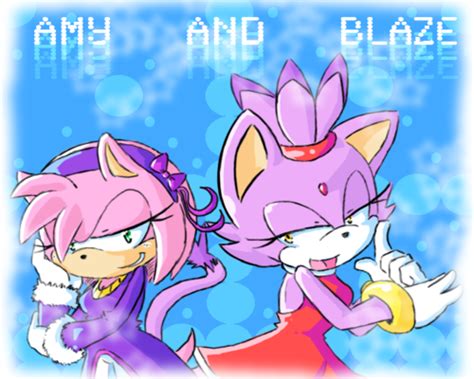 Sonic The Hedgehog Images Amy And Blaze Hd Wallpaper And Background