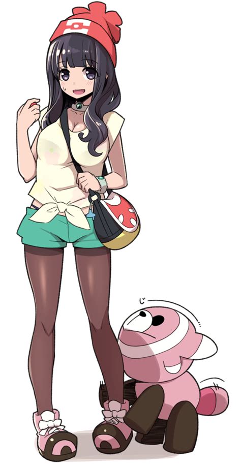 Hanauna Arihara Yuuna Hanauna Selene Pokemon Stufful Creatures
