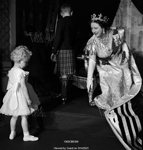 Queen Elizabeth The Queen Mother And Princess Anne Photo Cecil Beaton Uk 1953 Vanda Images