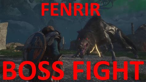 Fenrir Boss Fight Assassin S Creed Valhalla Youtube