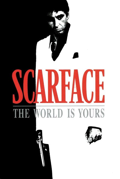 Scarface ‘the World Is Yours Poster Scarface Movie Scarface Poster
