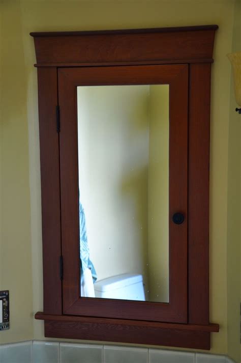 At the end i summarize the total. Craftsman style medicine cabinet in reclaimed redwood and ...