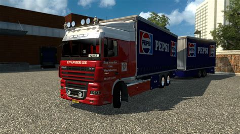Daf Xf Tandem And Dafxf Truck 117 121 Ets2 Mods Euro Truck