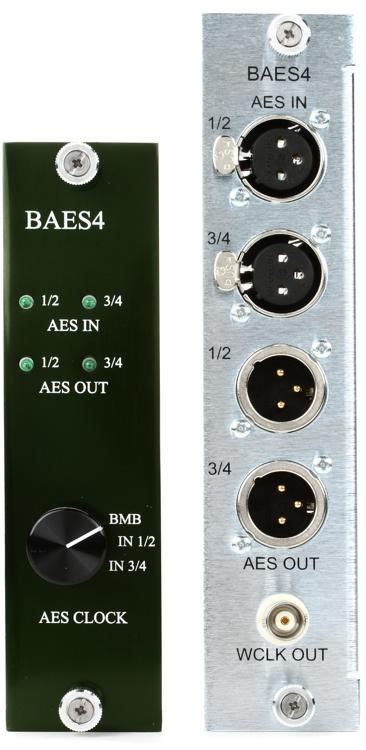 Sweetwater gift cards have no value until purchased. Burl Audio BAES4 4-channel AES Card | Sweetwater