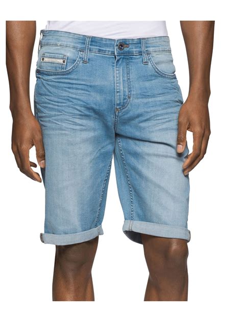 Calvin Klein Calvin Klein Mens Summer Ocean Casual Denim Shorts
