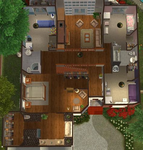 Sims 4 5 bedroom house. Mod The Sims - 5 Bedroom European Style House