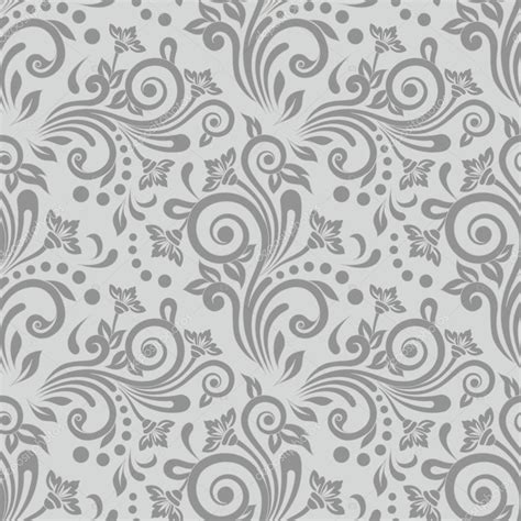 Seamless Floral Pattern For Design Vector Illustration Premium Vector