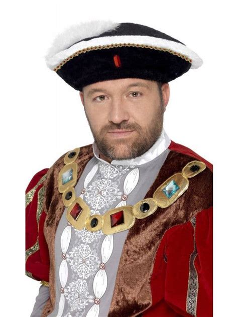 King Henry Viii Costume Hat Mens King Hat Costume Accessory