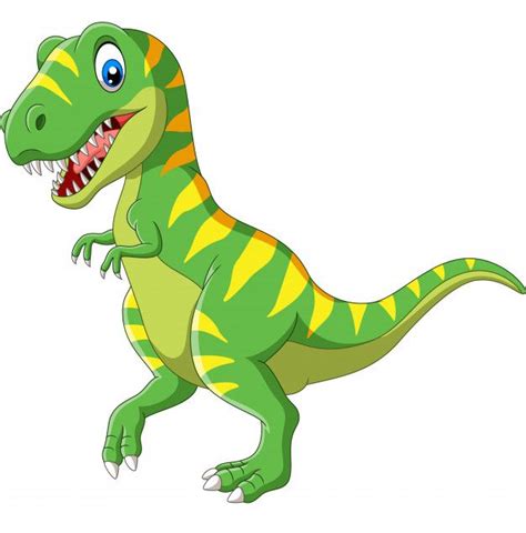 Encuentra y descarga recursos gráficos gratuitos de dinosaurio. Cartoon Green Dinosaur | Animal logo design inspiration ...