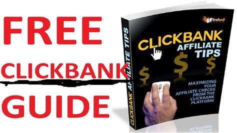 Clickbank Affiliate Marketing For Beginners Free Clickbank Training