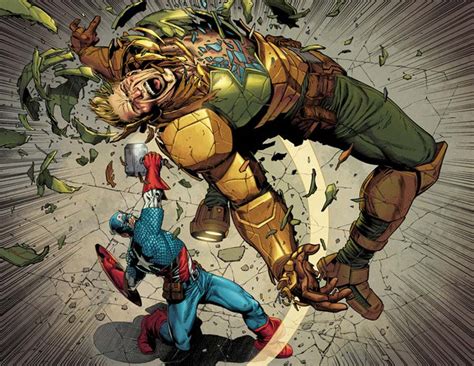 Captain America Returns To Fight Hydra Cap