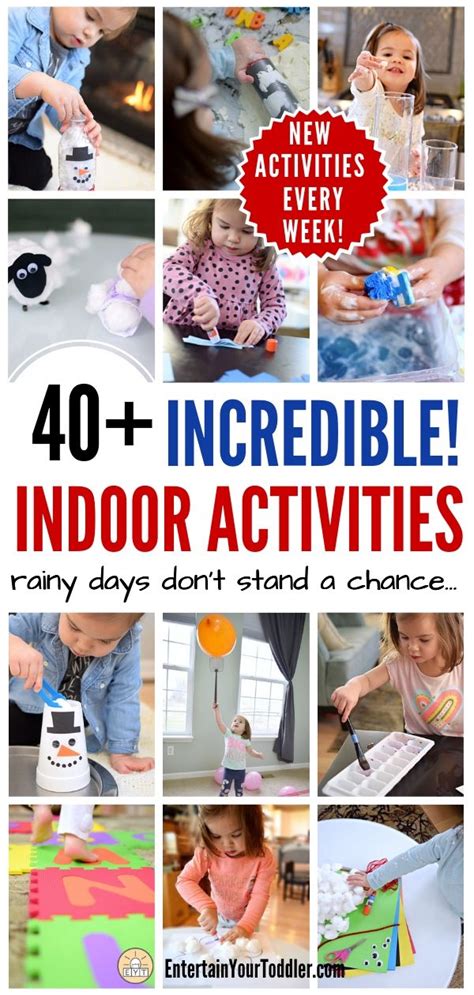 100 Indoor Activities For Kids Rainy Days Dont Stand A Chance