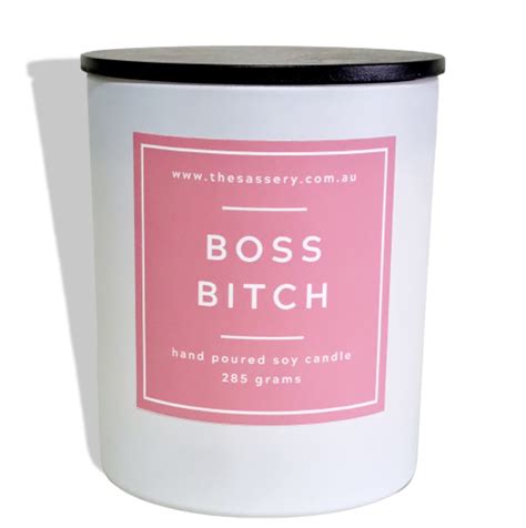 Boss Bitch Candle The Sassery