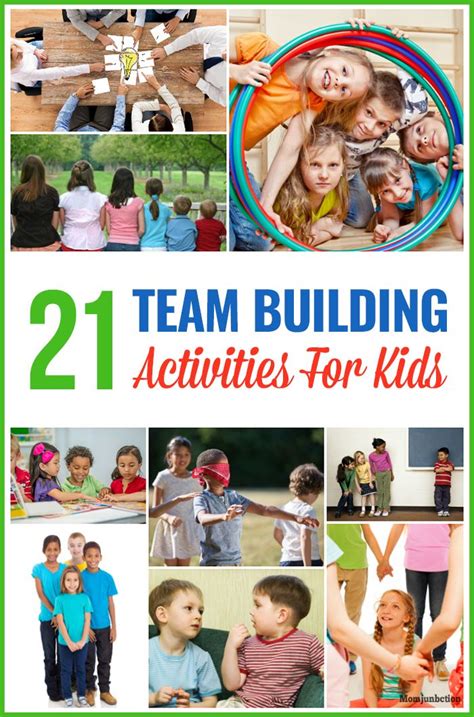 21 Fun Team Building Games And Activities For Kids Building Games For