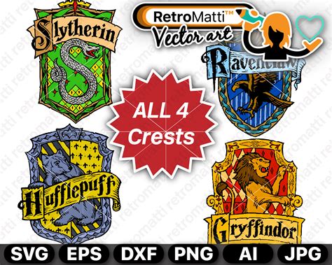 Hogwarts Crest Vector At Collection Of Hogwarts Crest