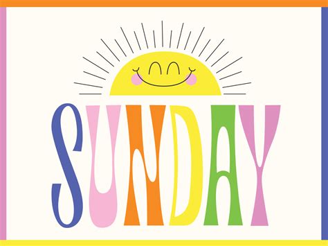 Sunday By Katie Daugherty On Dribbble