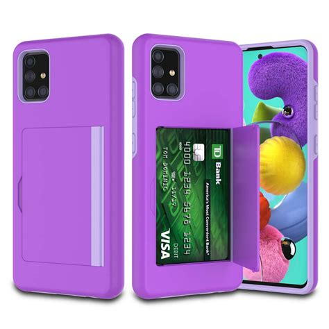 Galaxy A71 5g Wallet Phone Case Tekcoo Shockproof Hybrid Rubber Hard