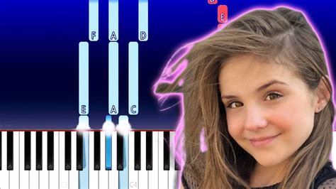 Piper Rockelle Bby I Piano Tutorial Youtube