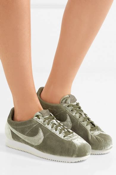 Nike Classic Cortez Premium Velvet Sneakers Net A Portercom