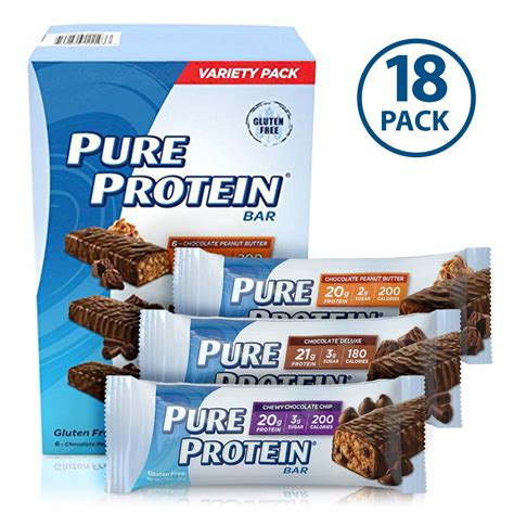 Pure Protein Bars 18pack The Fox Shop