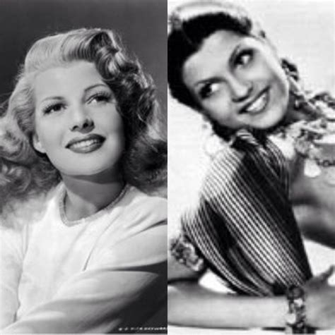 Rita Hayworth Born Margarita Carmen Cansino Before And After Her