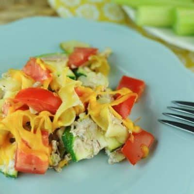 Here is a tuna casserole dish that everybody could make and enjoy, even for any special event or occasion. Light Tuna Casserole with Zucchini and Tomatoes