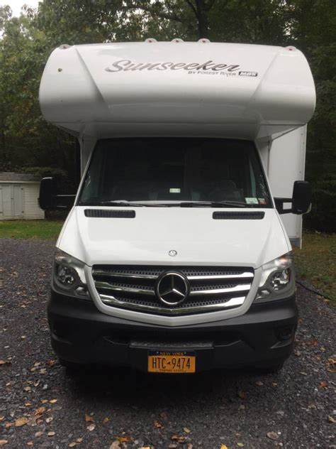 Expertly maintained, easy to drive, and ready to go! 2016 Forest River Mercedes Sprinter Camper For Sale in Ballston Spa, NY