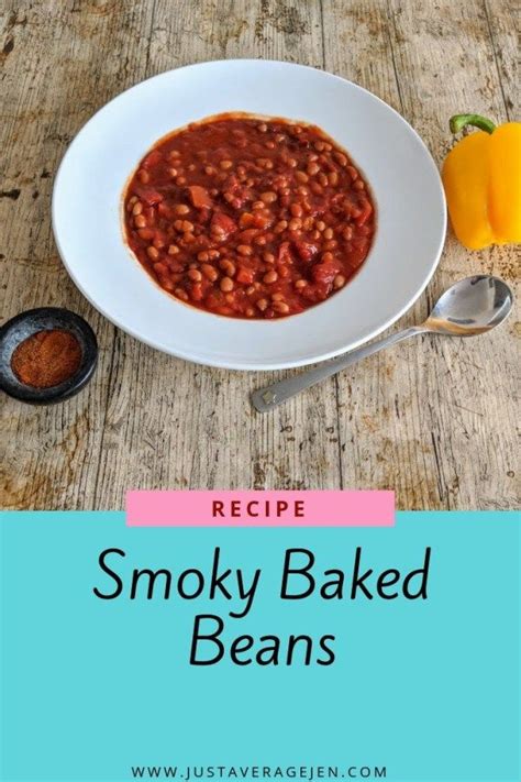 Homemade smoky baked beans low sugar sticky beans