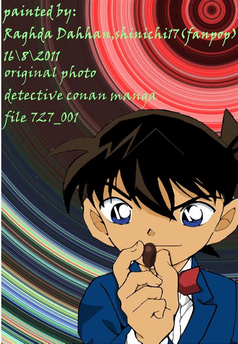 Conan Painted By Shinichi17 Detective Conan Fan Art 24620218 Fanpop