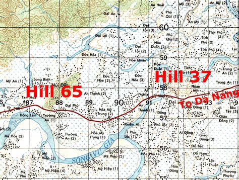 Hill 10 Vietnam Map