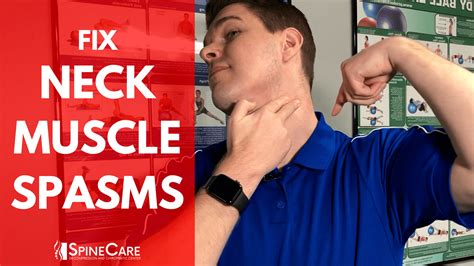 How To Get Rid Of Neck Spasms In Minute St Joseph Mi Chiropractor