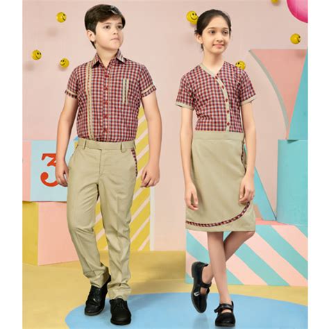 Yes Cotton Kids School Uniform At Rs 450set In Kundli Id 19632767648