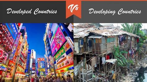 The difference between developed and developing countries, along with a list of the status of 25 nations around the world. 10 Major Difference between Developed Countries and ...