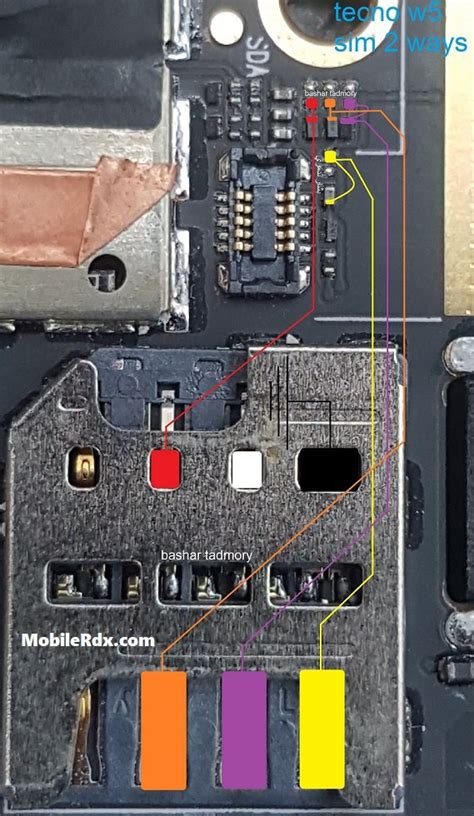 Clean the sim card by blowing off dust. Tecno W5 Sim Card Ways Sim Not Working Problem Solution