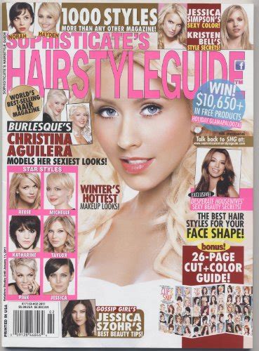 Sophisticate's Hairstyle Guide - 7 Fabulous Hair Magazines ...