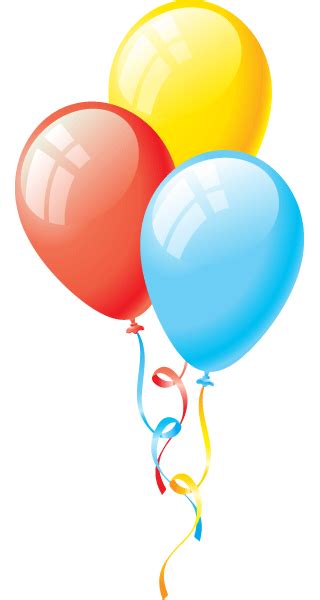 Free Birthday Balloon Clip Art Clipart Images 3 Clipartix