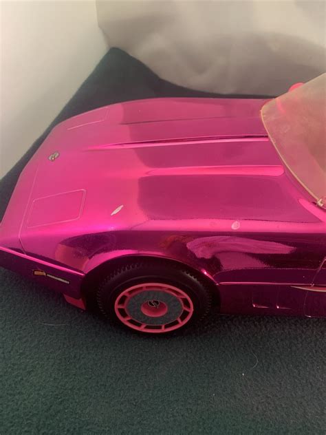 Barbie Ultra Vette Corvette Pink Metallic Car Vintage Mattel Nice Ebay