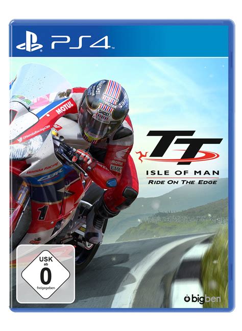 Ps4 Game Tt Isle Of Man Ride On The Edge Motorcycle Race New