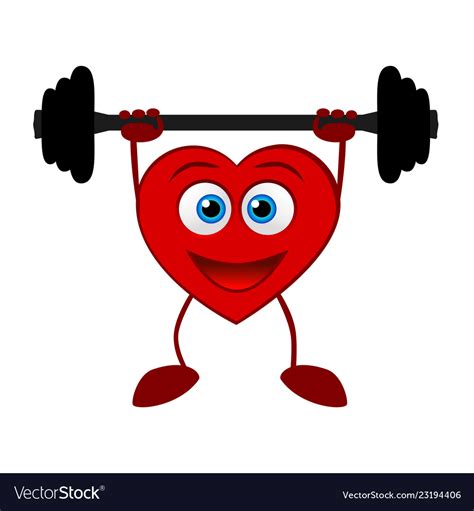 A Heart Healthy Lifestyle Royalty Free Vector Image