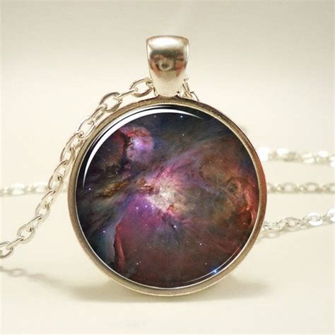 Orion Nebula Necklace Galaxy Jewelry Universe Pendant By Rainnua 14
