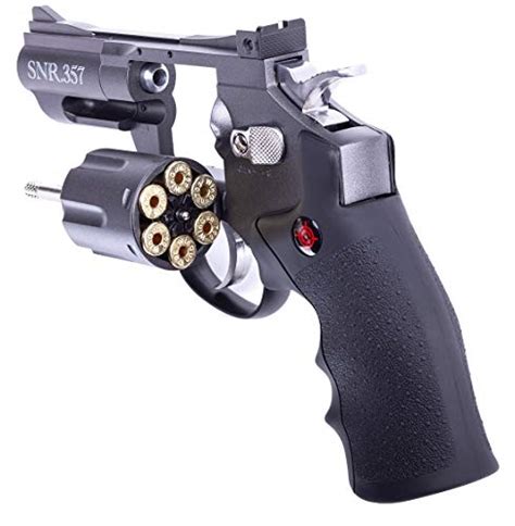 crosman snr357 177 caliber pellet 4 5 mm bb co2 powered snub nose revolver black grey pricepulse