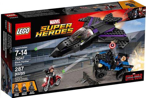 Lego Marvel Super Heroes Captain America Civil War Black Panther