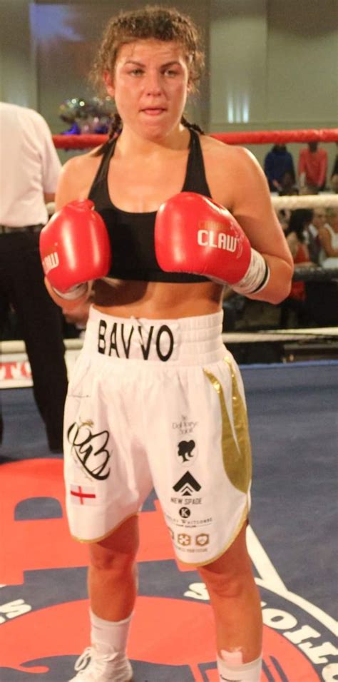 Female Pro Boxer Kirstie Bavington Kirstie Bavington Is The Newest